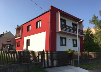 renovace fasády na vile