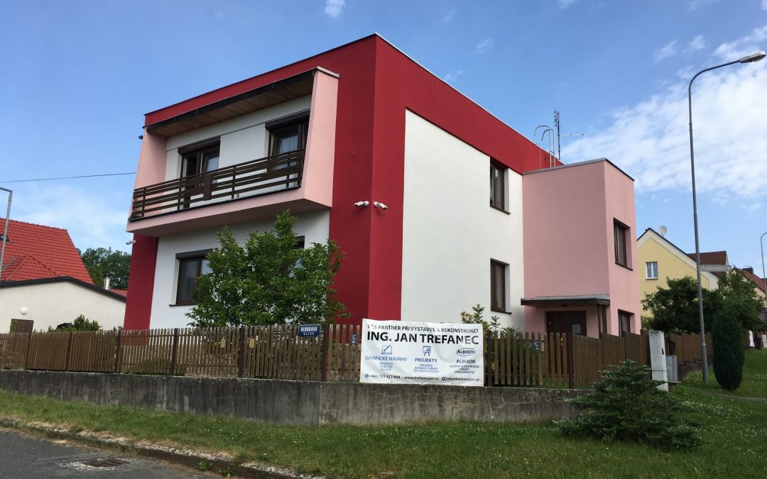 Návrh fasády pro vilu, Domažlice